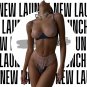 Contrast Color Lace Underwear Set with Seamless Bra and See-Through Detail