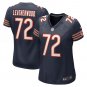Alex Leatherwood Chicago Bears Women's Game Player Jersey - Navy