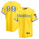 Alex Verdugo Boston Red SoxCity Connect Replica Player Jersey - Gold