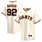Alyssa Nakken San Francisco GiantsHome Replica Player Jersey - Cream