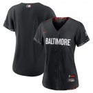 Baltimore Orioles Women's 2023 City Connect Replica Jersey - Black