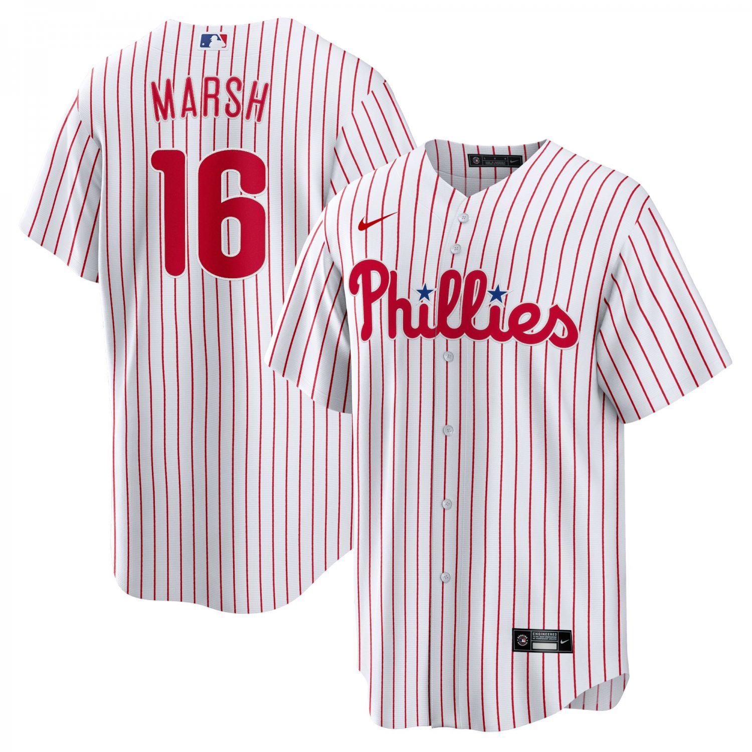 Brandon Marsh Philadelphia PhilliesReplica Player Jersey - White