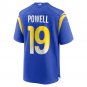 Brandon Powell Los Angeles RamsGame Jersey - Royal