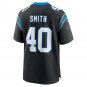 Brandon Smith Carolina PanthersTeam Game Jersey - Black