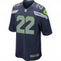 C.J. Prosise Seattle SeahawksYouth Game Jersey - College Navy