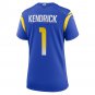 Derion Kendrick Los Angeles Rams Women's Home Game Jersey - Royal