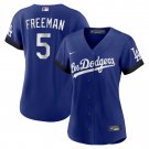 Freddie Freeman Los Angeles Dodgers Women's City Connect Replica Player Jersey - Royal