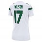 Garrett Wilson New York Jets Women's Game Player Jersey - White