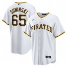 Jack Suwinski Pittsburgh PiratesHome Replica Jersey - White