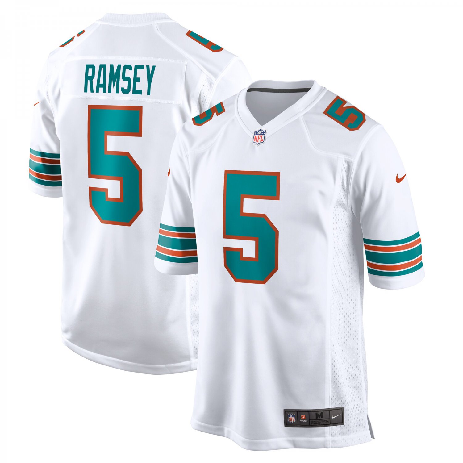 Jalen Ramsey Miami DolphinsAlternate Game Jersey - White