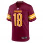 Jalen Sample Washington CommandersTeam Game Jersey - Burgundy