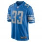 Jarren Williams Detroit LionsHome Game Player Jersey - Blue
