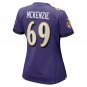 Kahlil McKenzie Baltimore Ravens Women's Game Jersey - Purple