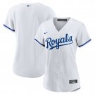 Kansas City Royals Women's Home Blank Replica Jersey - White