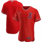 Los Angeles AngelsAlternate Authentic Team Logo Jersey - Red