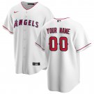 Los Angeles AngelsHome Replica Custom Jersey - White