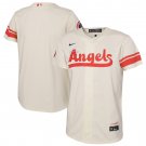 Los Angeles AngelsYouth 2022 City Connect Replica Team Jersey - Cream