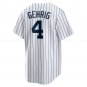 Lou Gehrig New York YankeesHome Cooperstown Collection Player Jersey - White