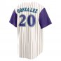 Luis Gonzalez Arizona DiamondbacksAlternate Cooperstown Collection Player Jersey - Cream/Purple