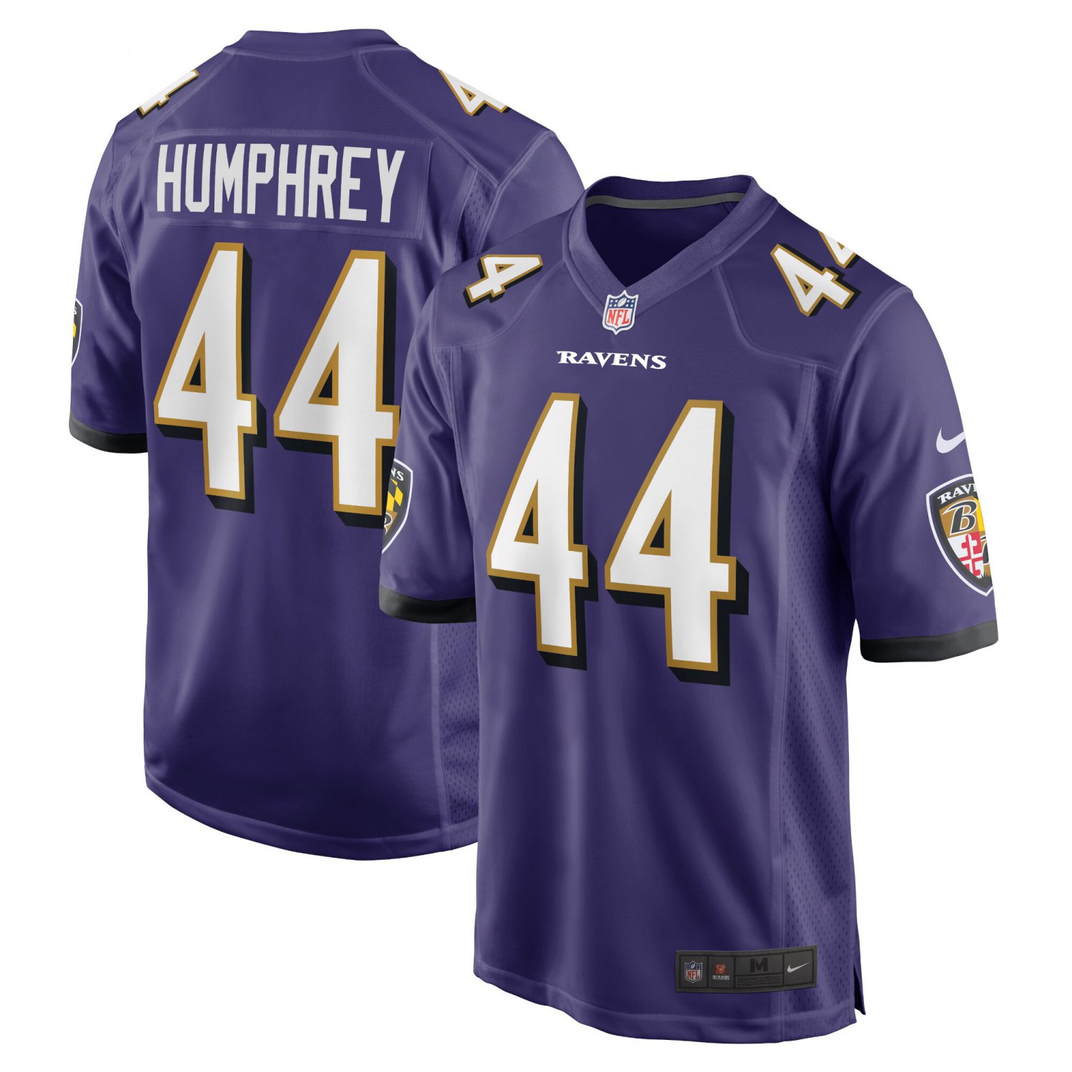 Marlon Humphrey Baltimore RavensGame Team Jersey - Purple