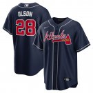 Matt Olson Atlanta BravesAlternate Replica Player Jersey - Navy