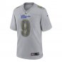 Matthew Stafford Los Angeles RamsAtmosphere Fashion Game Jersey - Gray