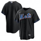 New York Mets2022 Alternate Replica Team Jersey - Black