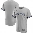 New York YankeesRoad Authentic Team Jersey - Gray