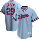 Rod Carew Minnesota TwinsRoad Cooperstown Collection Player Jersey - Light Blue