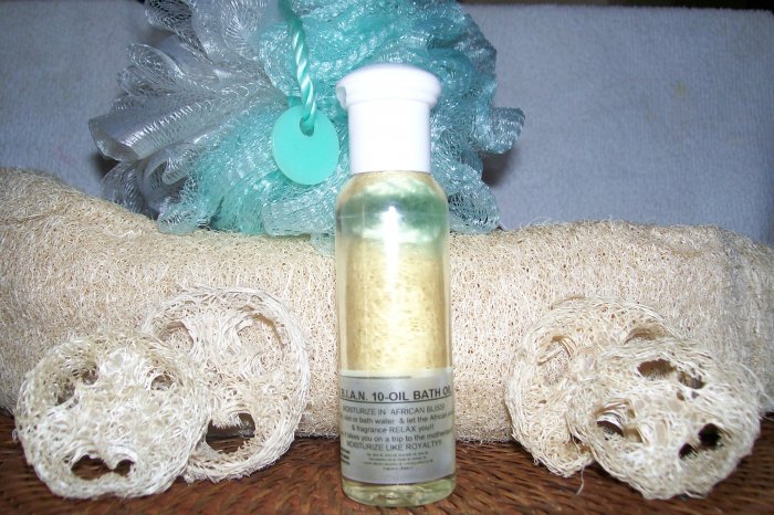 N.U.B.I.A.N. Series- 10-OIL BATH NECTAR®- treat for the skin- extra moisturizing- VEGAN-shea butter