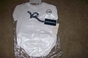 ON SALE!!! NWT ROCAWEAR ONESIE..WORN 2 WAYS SZ. 6/9MO...NEW 2008 LOGO!! THIS PRICE FOR ONLY 3 DAYS!!
