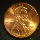 2006 lincoln Memorial penny #060032