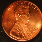 2008D memorial penny #080356