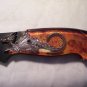 Amber Dragon Handled Knife