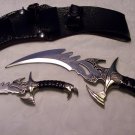 Set of Two Curved Dragon Knives