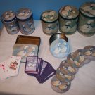 Set of Geese Tins, Coasters, Playing Cards