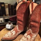 Vintage Padilla Horse Embroidered Cowboy Boots