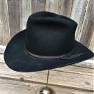 Cowboy Hat XXX Beaver Felt Self-Conforming Black Odessa Texas