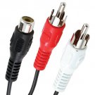 Axis PET20-7020 RCA Y-Adapter (2 RCA Plugs to 1 RCA Jack) Axis PET20-7020 RCA Y-Adapter (2 RCA Plugs to 1 RCA Jack)
