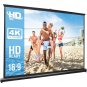 Pyle PRJTP53 Retractable Pull-out-Style Manual Projector Screen (50-Inch)