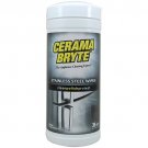 Cerama Bryte 48635 Stainless Steel Cleaning Wipes, 35-ct