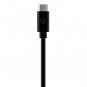 AT&T TCL01-BLK Charge and Sync USB to USB-C Cable with Lightning Connectors, 4 Feet