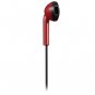 JVC HAF19MRB Retro In-Ear Wired Earbuds with Microphone (Red)