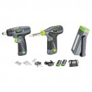 Genesis 8-Volt Li-Ion 3-Piece Cordless Tool Kit with Screwdriver, Soldering Iron, Pocket LED Light Genesis 8-Volt Li-Ion 3-Piece Cordless Tool Kit with Screwdriver, Soldering Iron, Pocket LED Light