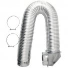 Builder's Best 112423 4" x 8ft UL Transition-Duct Single-Elbow Kit Builder's Best 112423 4" x 8ft UL Transition-Duct Single-Elbow Kit
