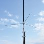 Tram 1481-B 200-Watt Dual-Band 3-Section Fiberglass Base Antenna with 50-Ohm Connector, 17-Feet