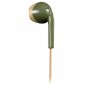 JVC HAF19MGC Retro In-Ear Wired Earbuds with Microphone (Green)