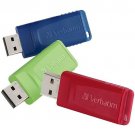 Verbatim 97002 4GB Store 'n' Go USB Flash Drives, 3 pk Verbatim 97002 4GB Store 'n' Go USB Flash Drives, 3 pk