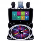Karaoke USA WK849 Complete Wi-Fi Bluetooth Karaoke Machine with 9-Inch Touch Screen