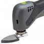 Genesis GLMT08B 8-Volt Li-Ion Cordless Oscillating Tool with Battery Pack, Charger, and Sandpaper